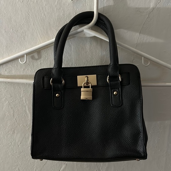 rock stella jamie Handbags - Black Mini Purse w Gold Lock
